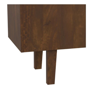 Buffet en bois de manguier 2 portes 1 niche - Taiko