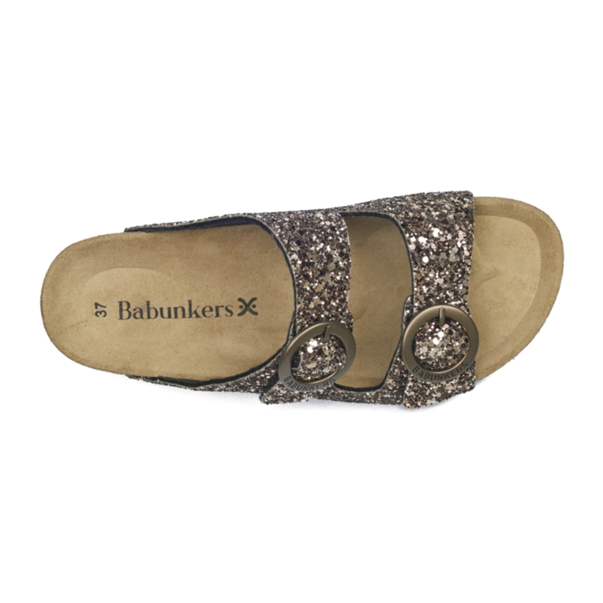 SANDALO BARCELONA BABUNKERS MARRONE