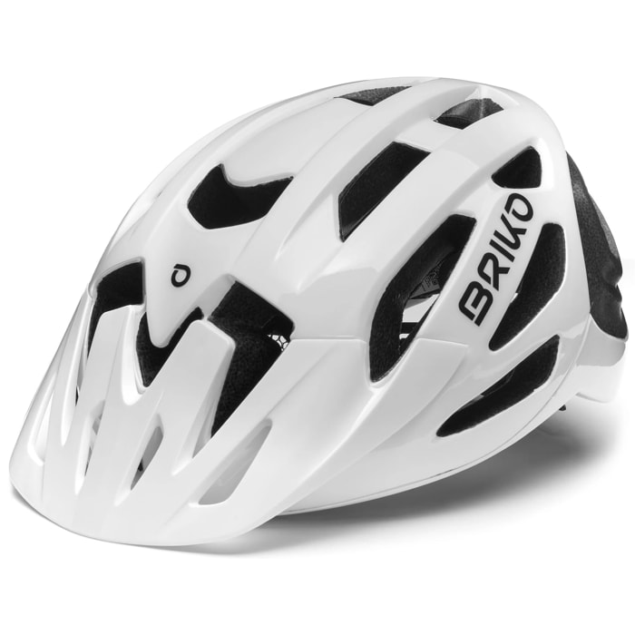 Caschi Briko Uomo Donna Bianco Sismic X