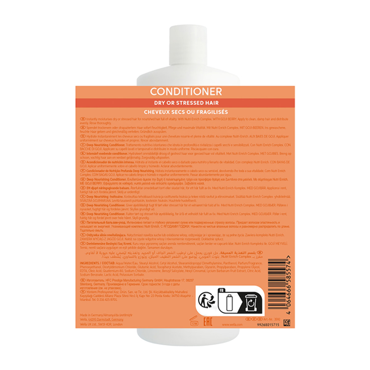 WELLA Invigo Nutri-Enrich Acondicionador Nutritivo 1000ml