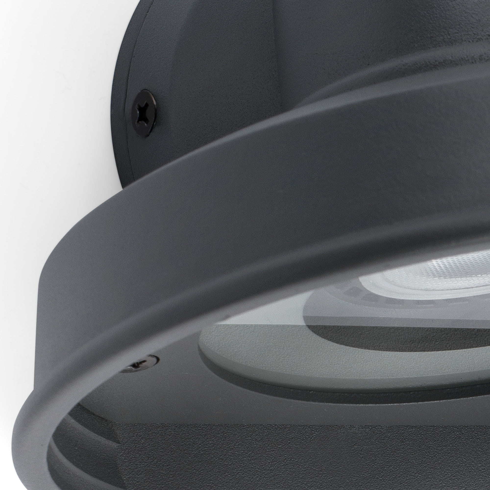 BRONX Lampe applique gris foncé