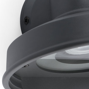BRONX Lampe applique gris foncé