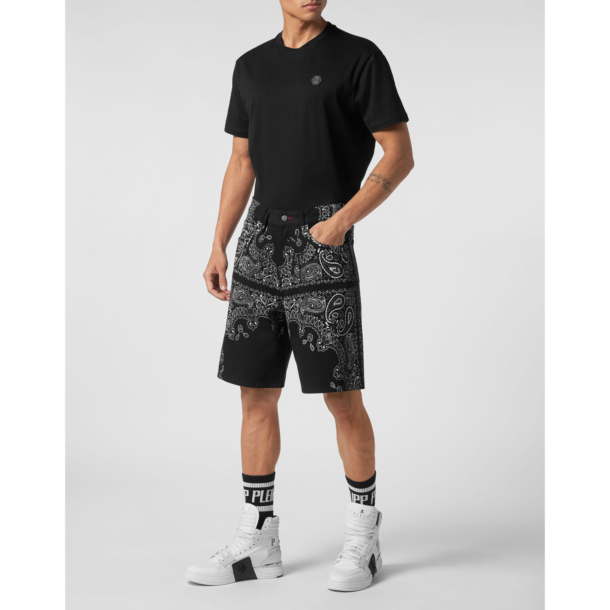 PHILIPP PLEIN Pantalones cortos PAISLEY