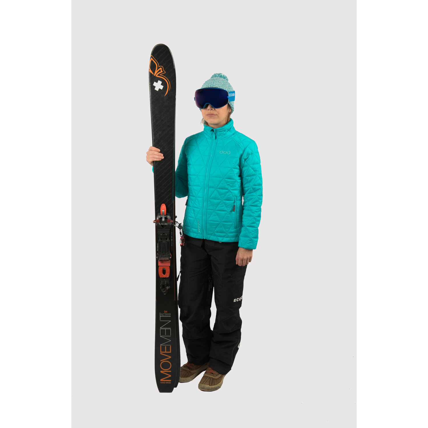 Chaqueta ECO Active Insulated Jacket dela marca ECOON - Turquesa