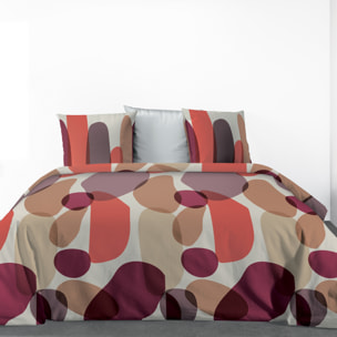 Parure De Couette 3pcs 100% Coton 57 Fils/cm2-jopline