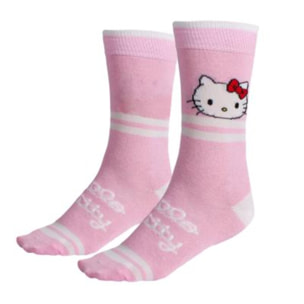 Calcetines Hello Kitty - Color Rosa - Talla 36-43