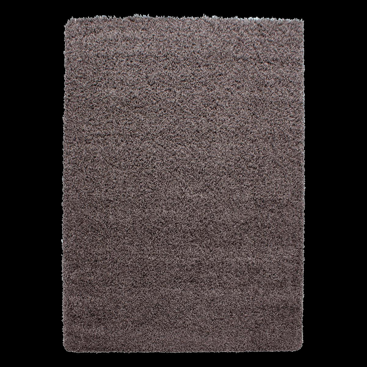 Tapis poils longs shaggy tissé motif uni GECO