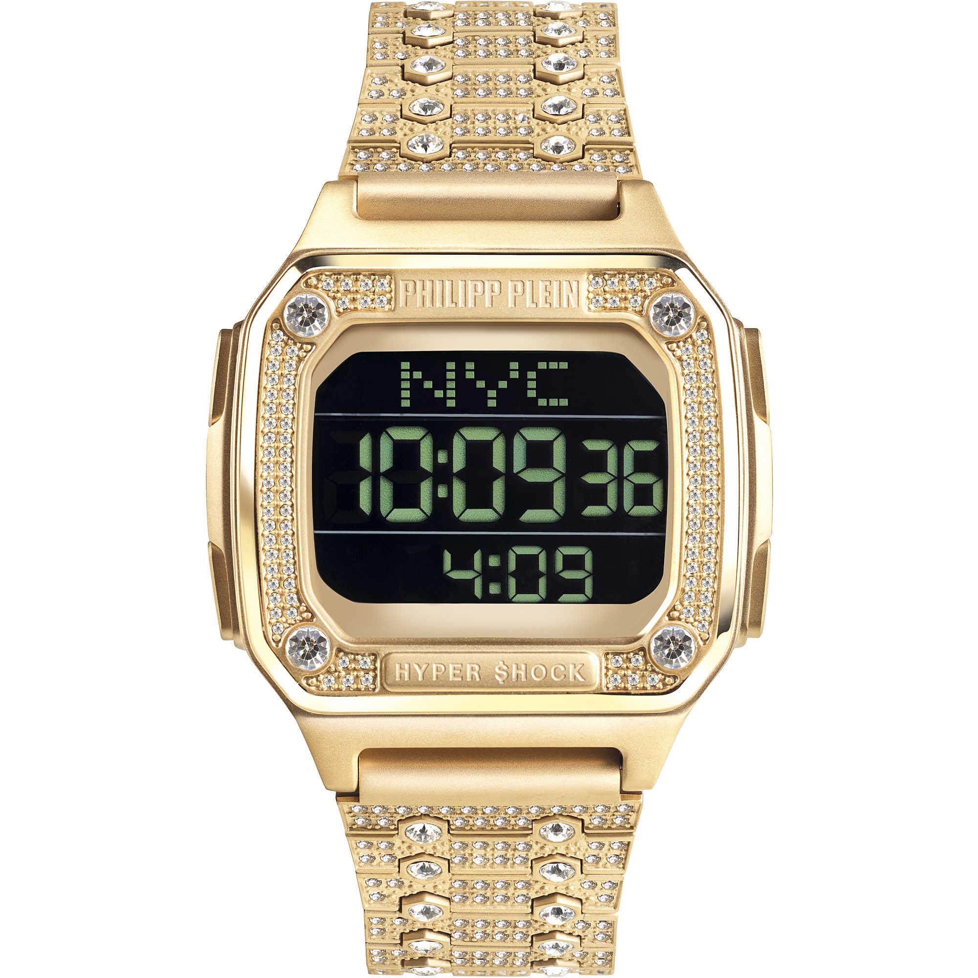 Orologio Philipp Plein HYPER SHOCK Acciaio Gold