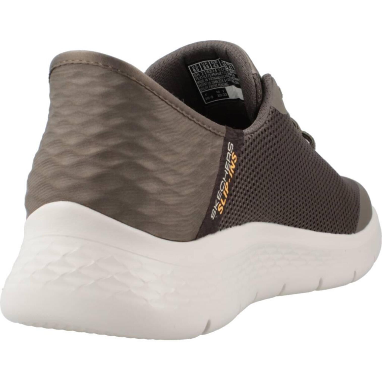 Sneakers De  Hombre 216324s Go Walk Flex Hands Up Marron