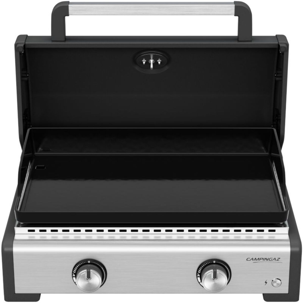 Plancha gaz CAMPINGAZ à poser MASTER 2 COOK - Housse 2210866 avec couvercle de cuisson