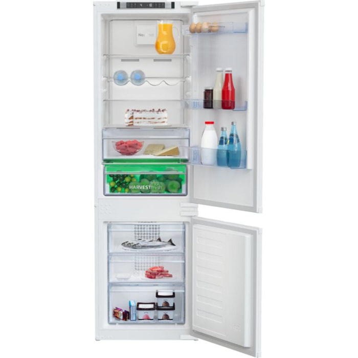 Réfrigérateur combiné encastrable BEKO BCNA275E4ZSN EverFresh+
