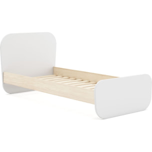 Lit enfant avec tête de lit en bois - ELISE