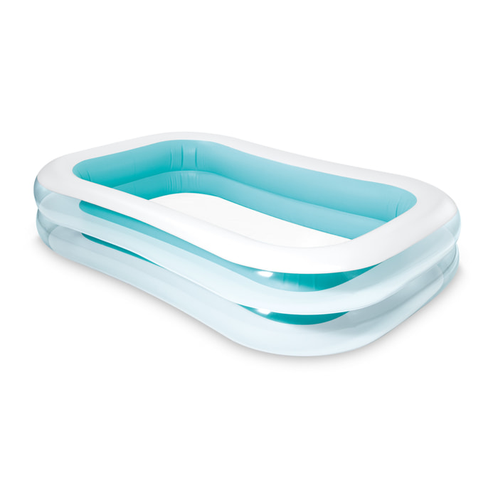 Intex Piscina Gonfiabile Family rettangolare, 262x175x56 cm
