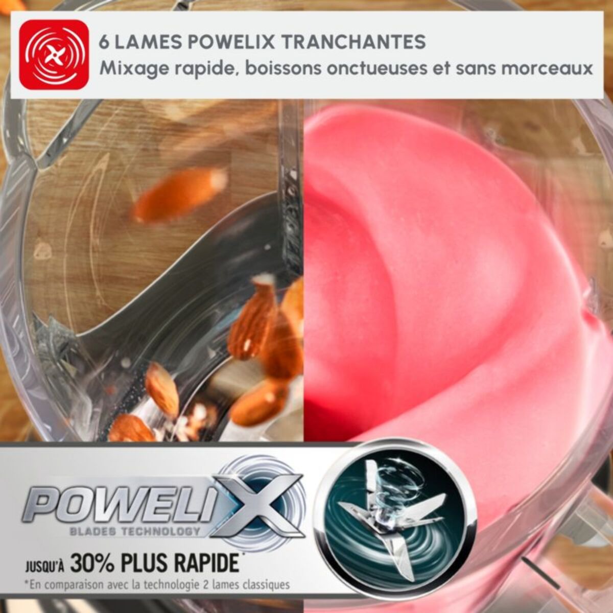 Blender MOULINEX blendforce 2 LM439D10