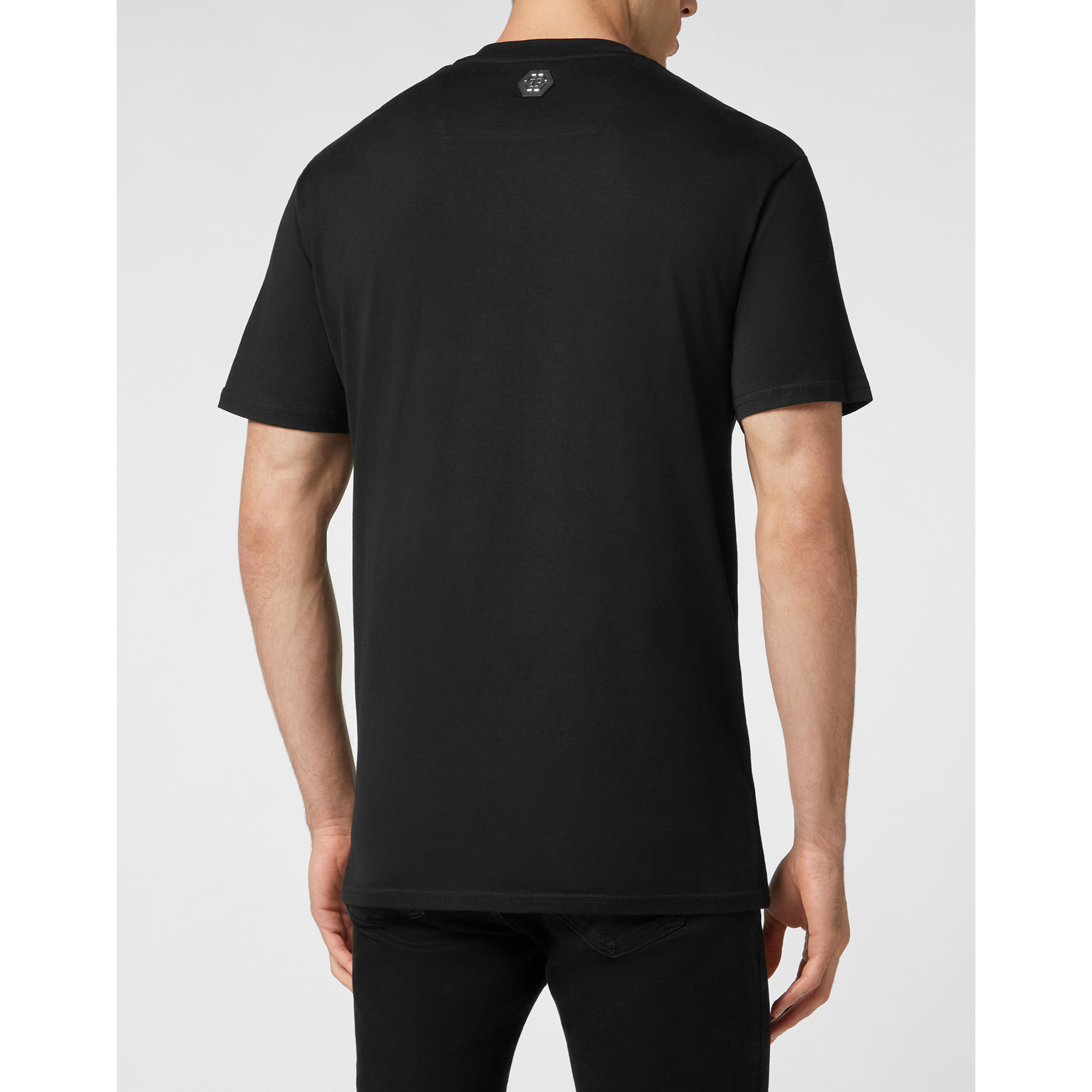 PHILIPP PLEIN T-Shirt Round Neck SKULL