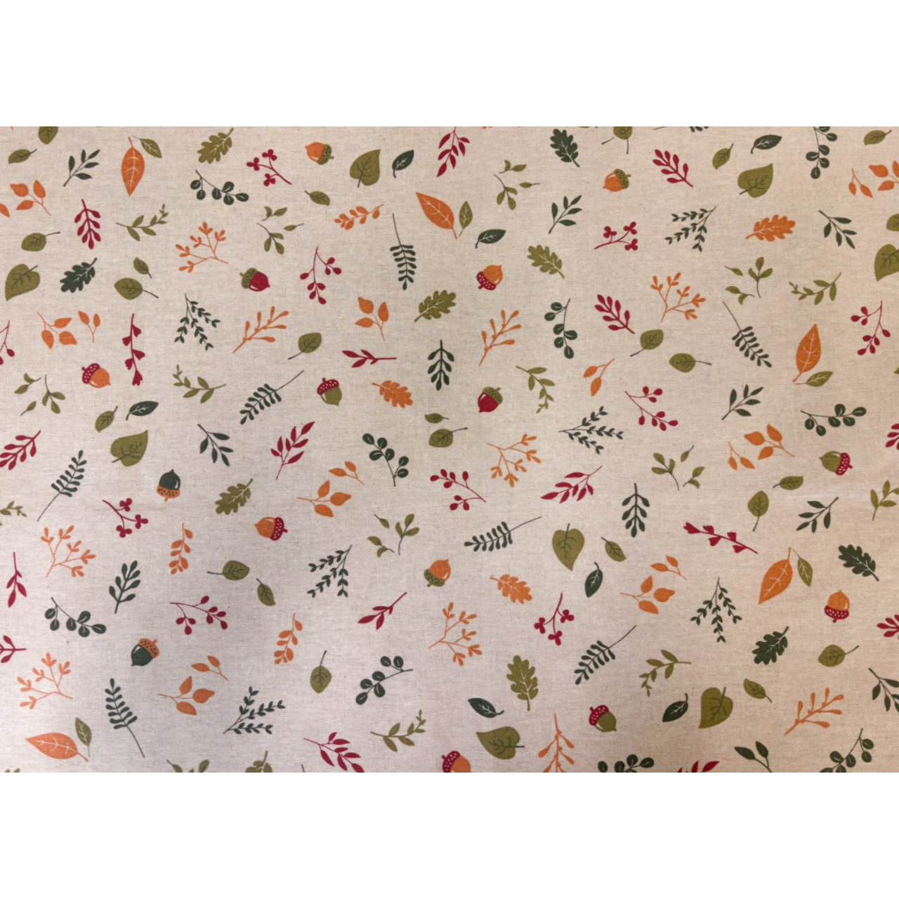 Tovaglia Miros Misto Cotone Made in Italy per Cucina e Tavola Pratica Uso Quotidiano Disegno Ghiande RP