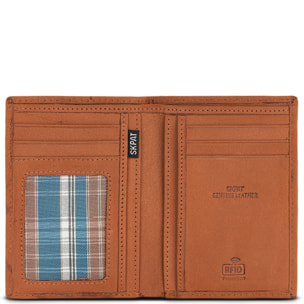 Cartera Hombre Piel Skpat Vintage Marron
