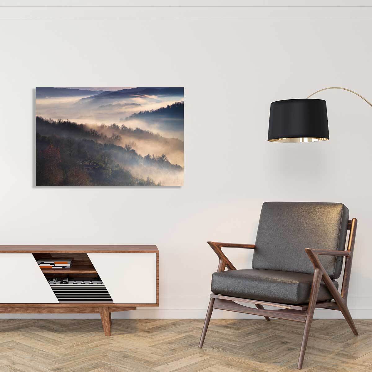 Tableau brume magique Tableau alu Dibond