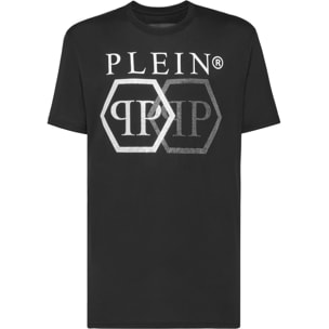 PHILIPP PLEIN T-Shirt Round Neck HEXAGON