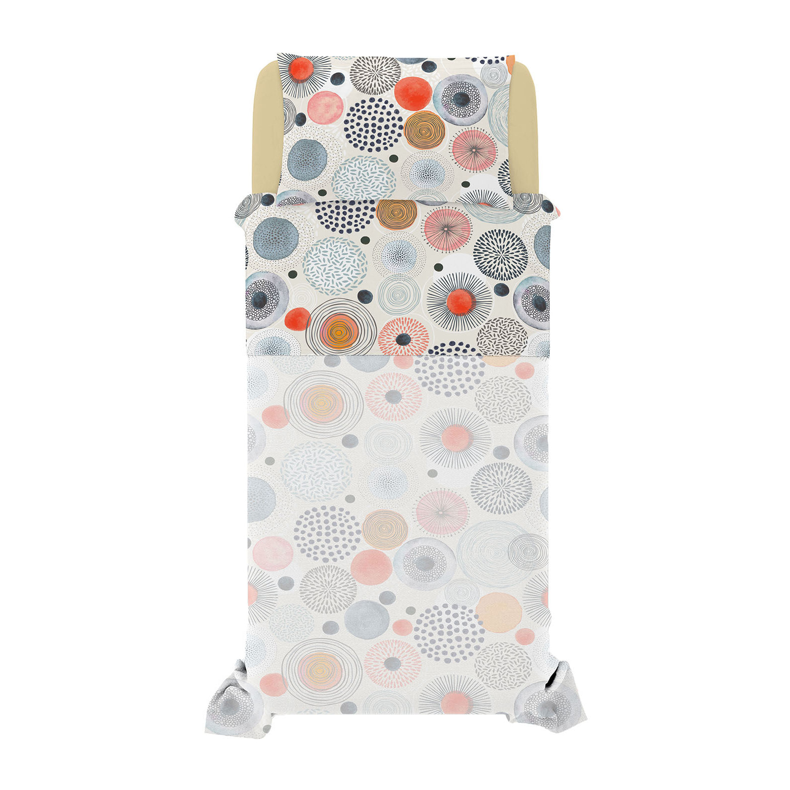 COMPLETO LETTO FANTASY SINGOLO - 100% MICROFIBRA