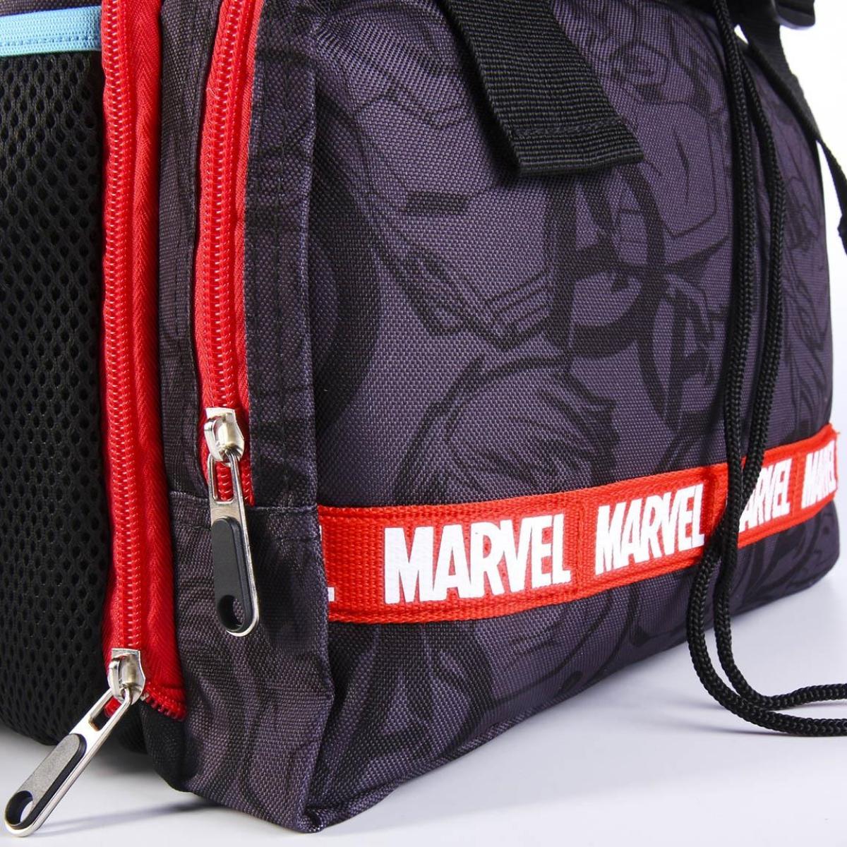 Zaino Scuola estensibile Avengers Lui Marvel Grigio