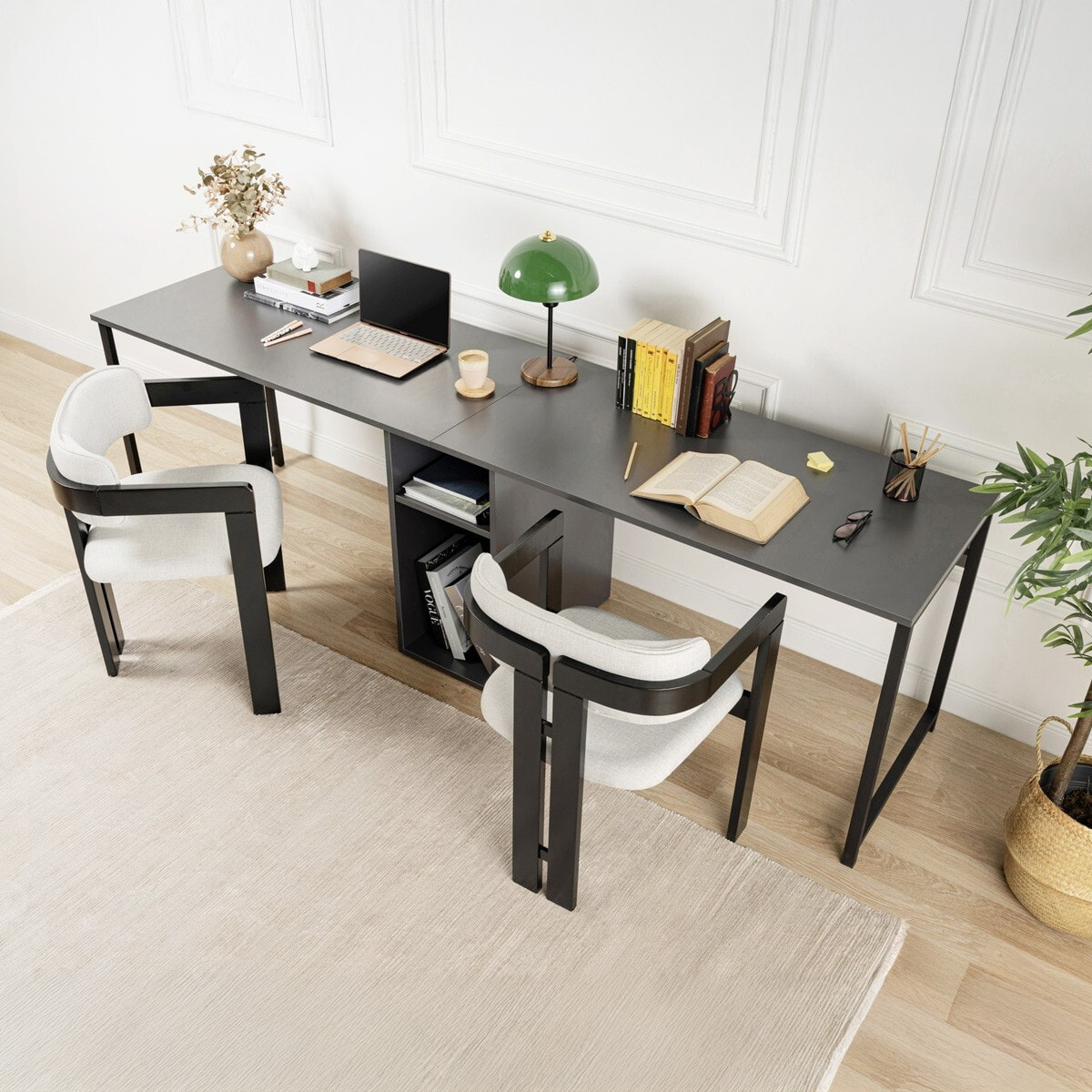 Bureau double avec rangement central - ORSA