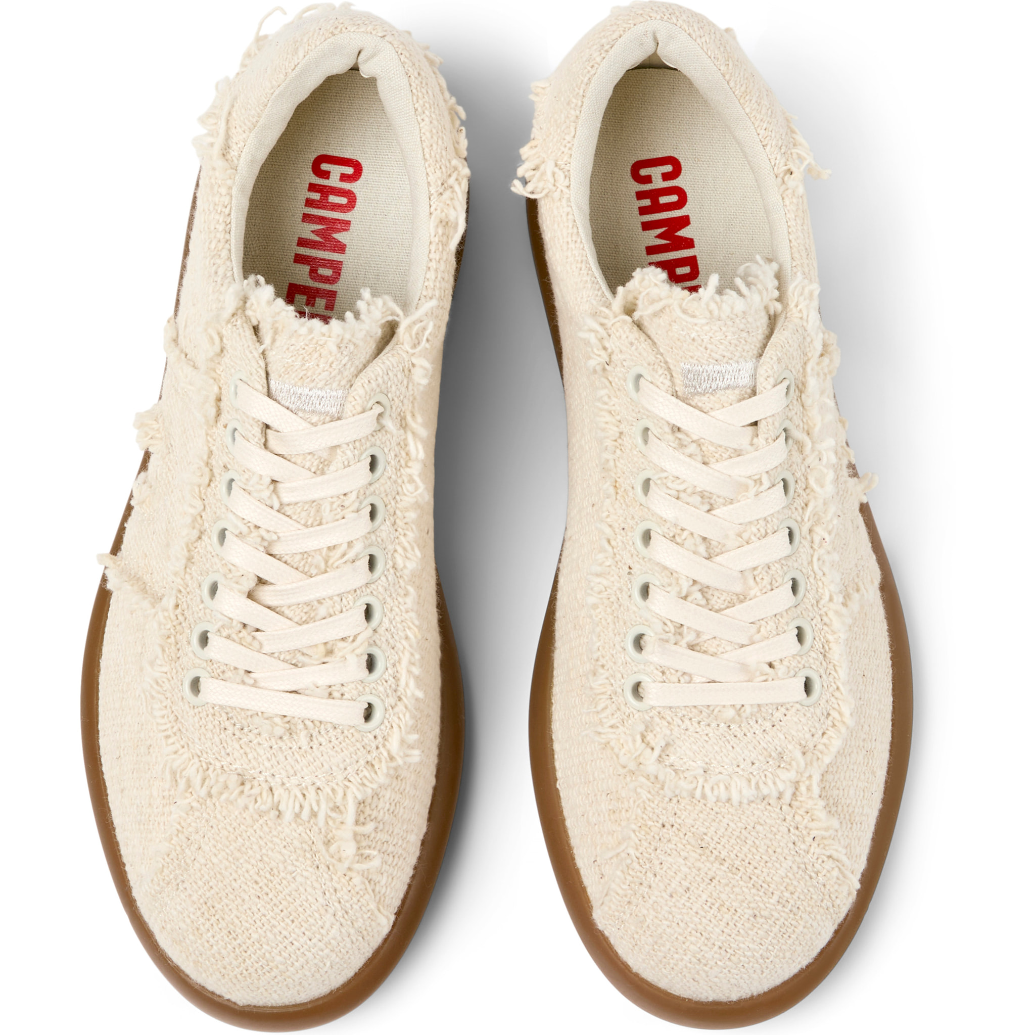 Zapatillas - CAMPER Pelotas Soller - Beige - Tejido natural