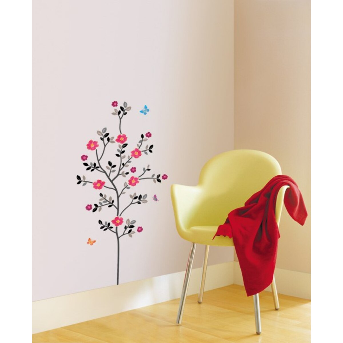 Stickers Muraux décoration adhésifs arbre en fleur