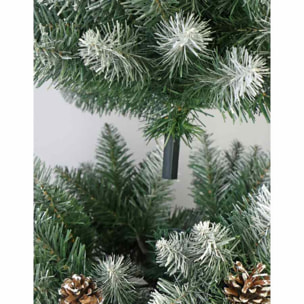 Albero di Natale Luxury Extra 240 cm effetto neve