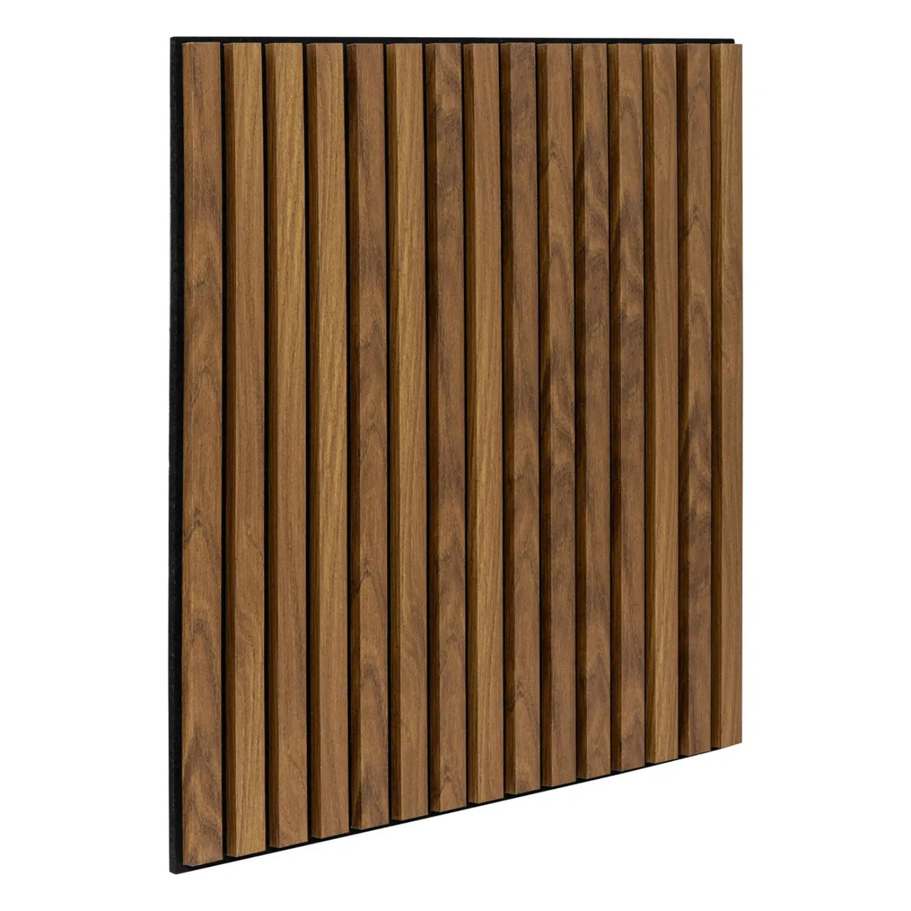 Panneau décoratif mural Colva bois foncé 60x60cm