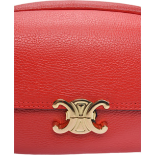 Borsa a spalla Anna Luchini Rosso