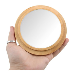 Miroir & Boîte à bijoux Bambou ovale ALAIS Spirella