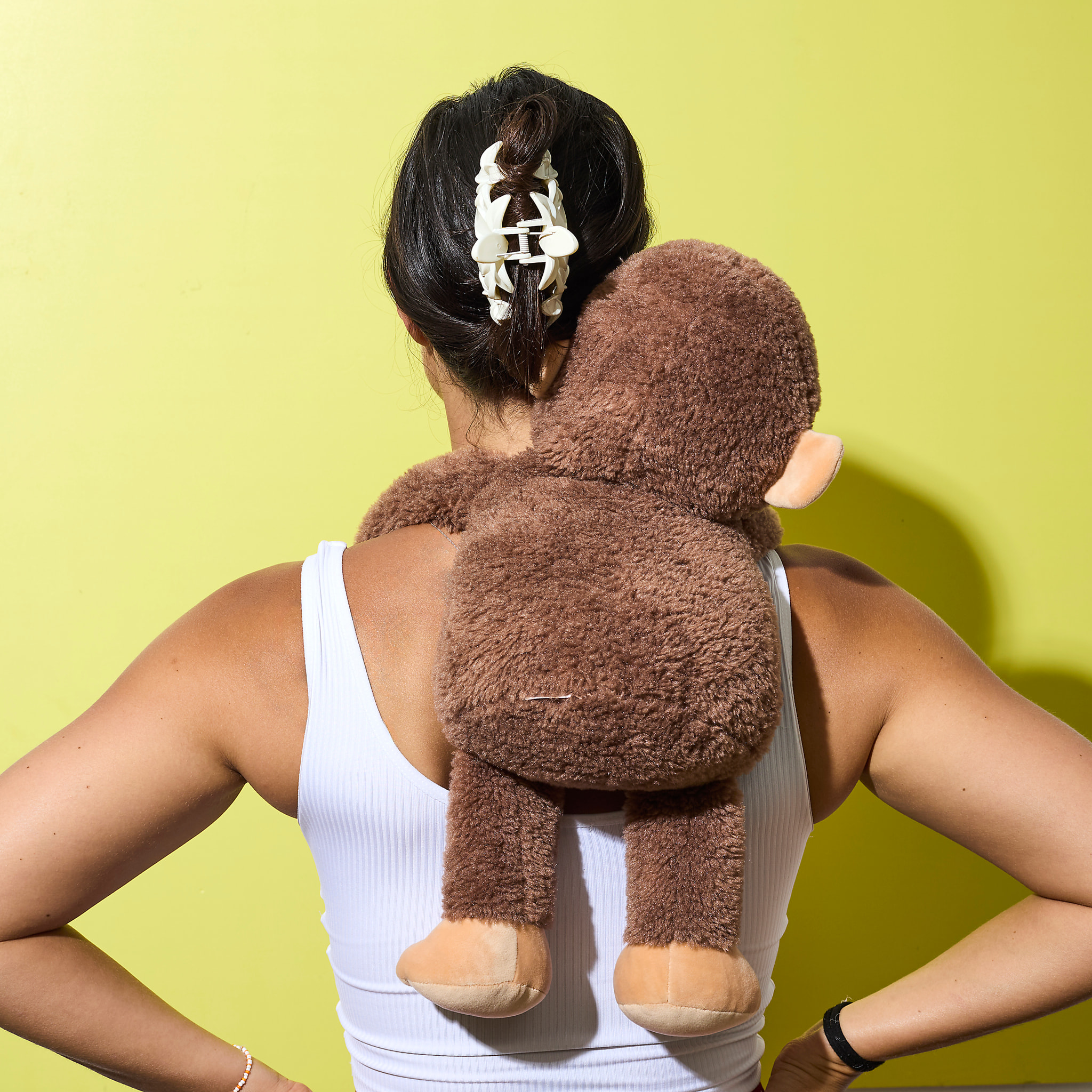 Peluche Singe Calin Lestee