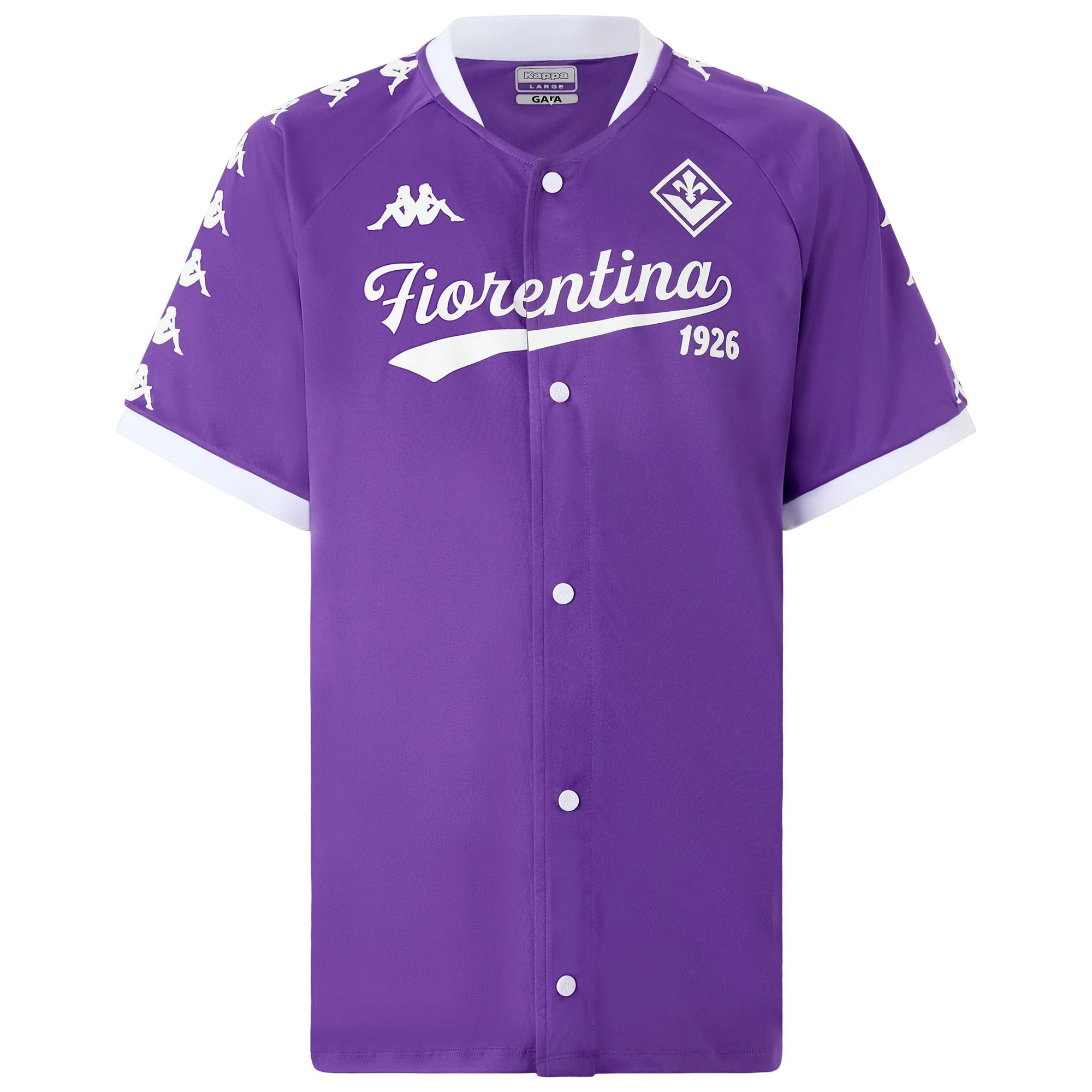 T-Shirts & Top Kappa Uomo Supporter Cabasbe Fiorentina Viola