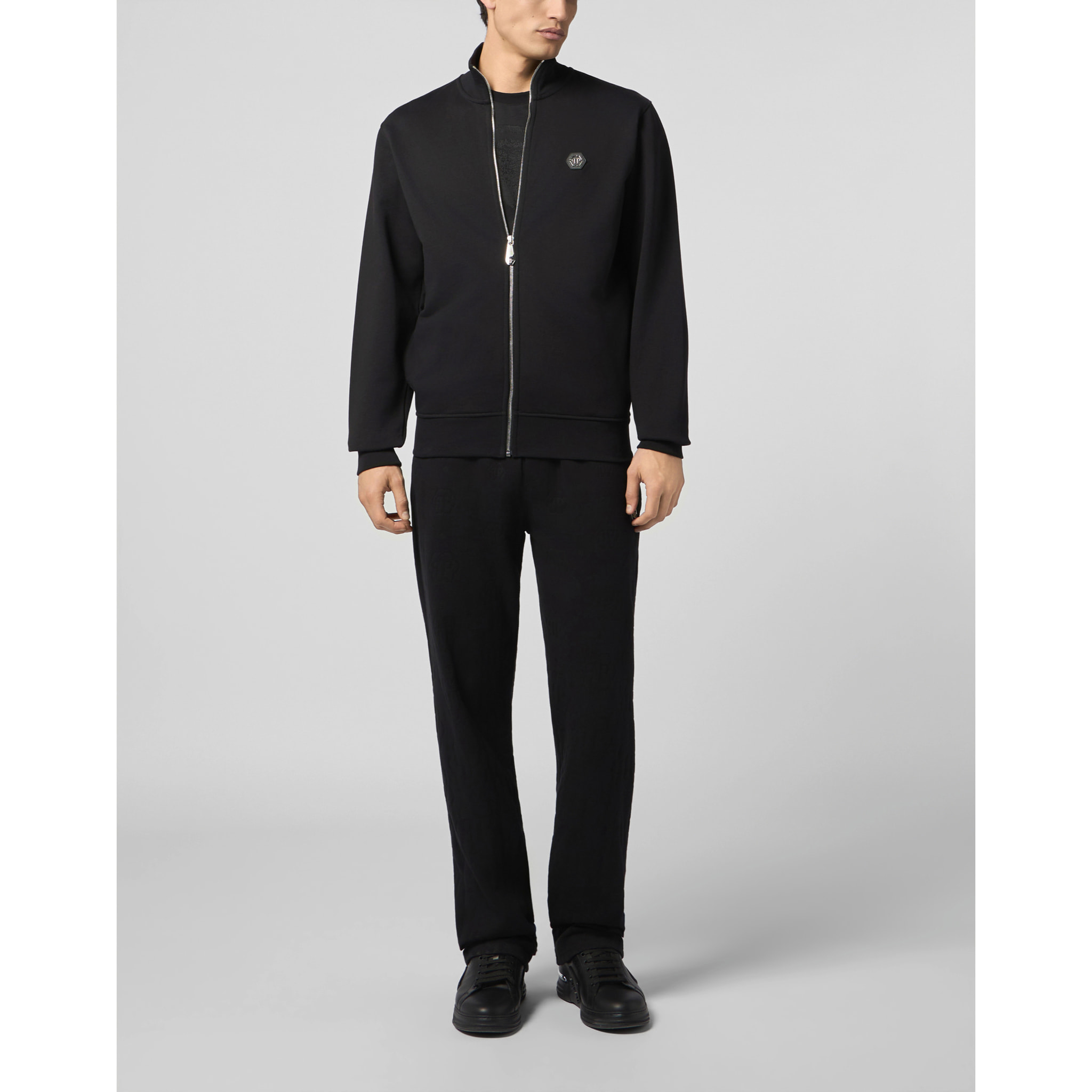 PHILIPP PLEIN Tracksuit Jacket Painted Skull