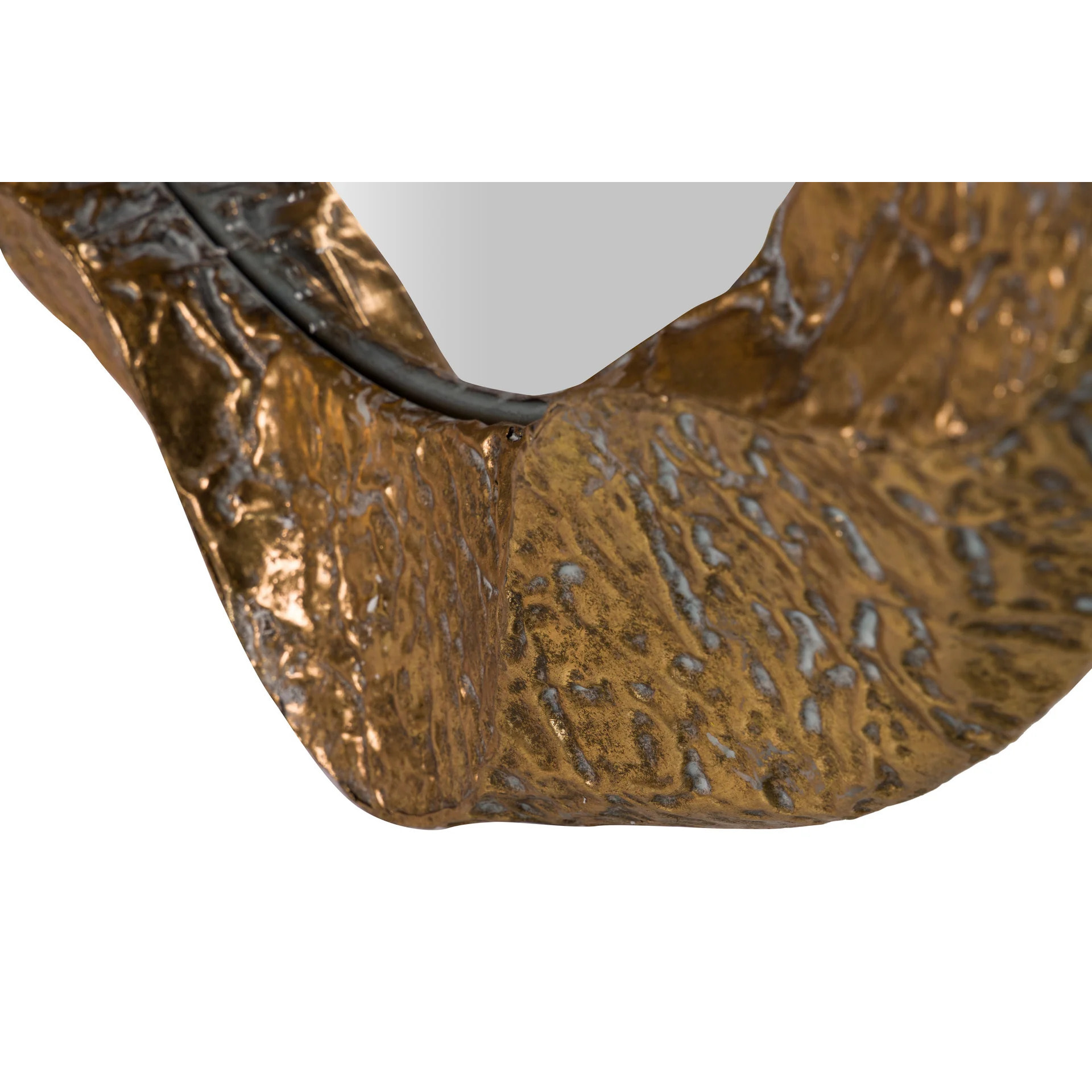 Espejo Metal Dorado 104x7x104 Cm