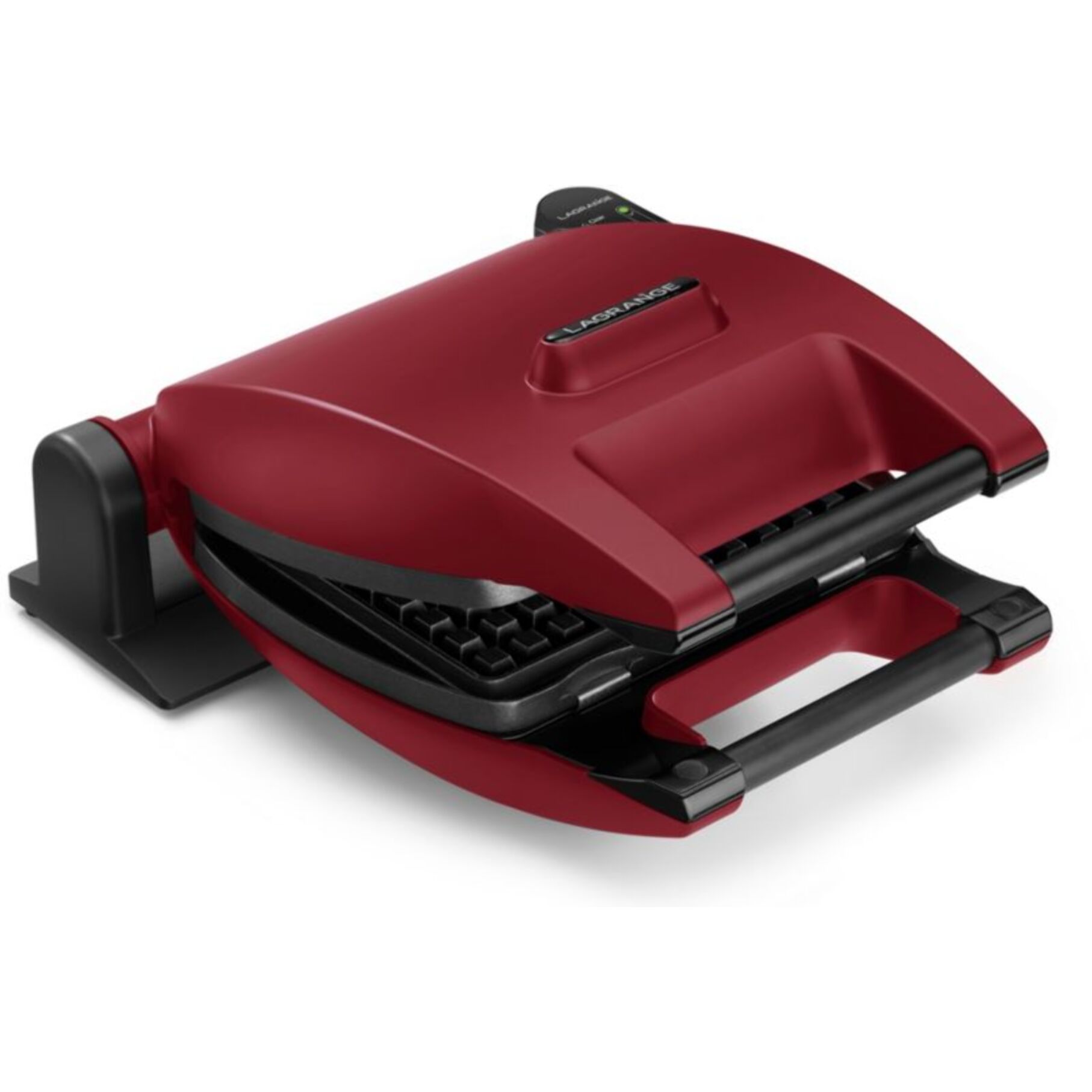 Croq/Gauf/Gril LAGRANGE Premium Gaufres Rouge Mat - Spatule
