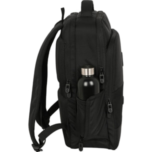 Mochila portatil 15,6"+tablet+usb real madrid premium