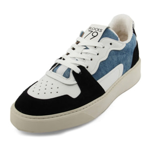 Sneakers Uomo - Colore : Nero_Jeans