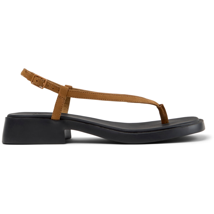 Sandalias - CAMPER Dana - Marron - Cuero nobuk