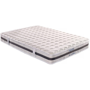 Matelas ressorts et mémoire de forme "Viva First" - 140 x 190 x 26 cm