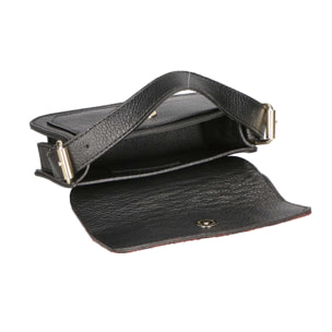 Borsa a mano da donna - Modello Aleide - Vera pelle - 18.0 x 11.0 x 6.5 cm