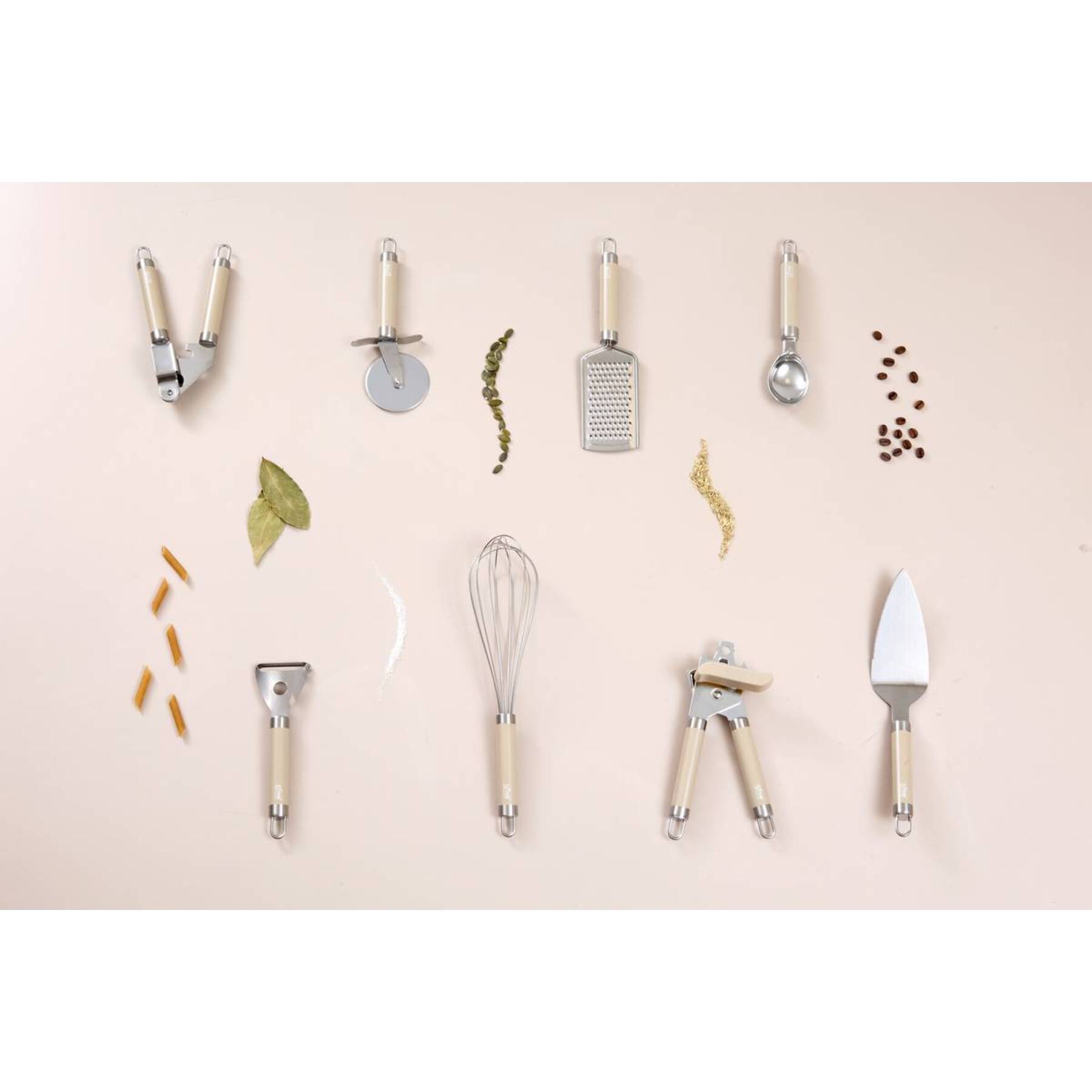 Râpe Solstice 6x2x23,7cm beige en inox