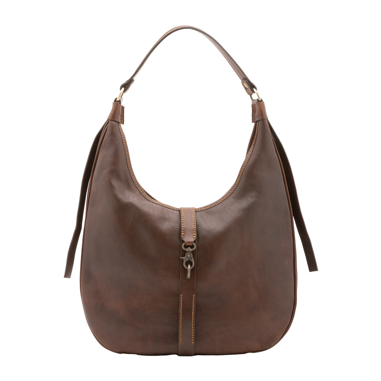 Borsa a spalla  unisex In Vera pelle Made in Italy 38x28x10 cm