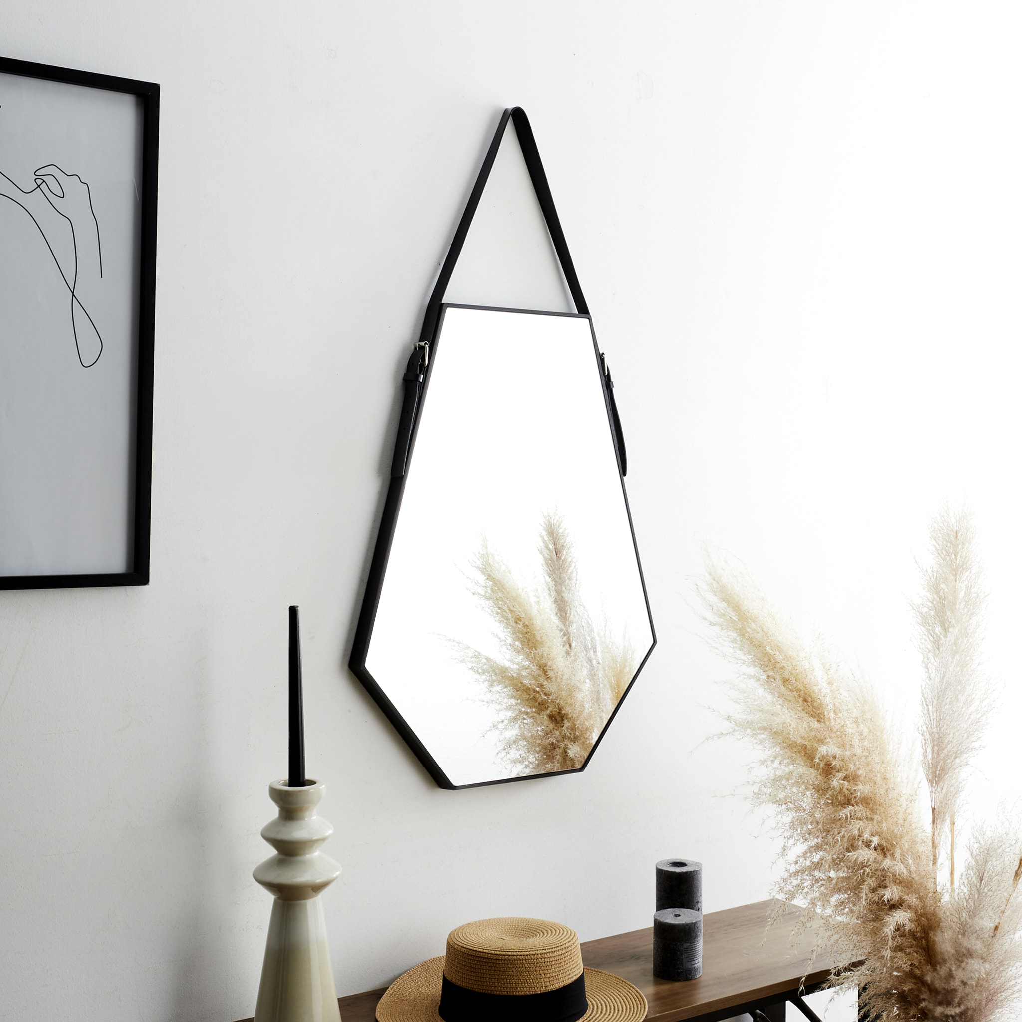 Miroir Anse Diamant 66x49cm