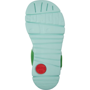 Sandalias - CAMPER Oruga - Verde - Textil técnico (poliéster reciclado)