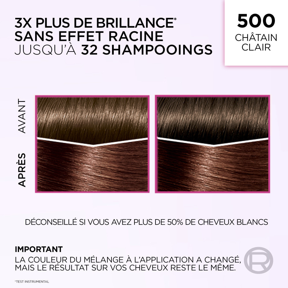 L'Oréal Paris Casting Crème Gloss Coloration 5.00 Chocolat clair fondant