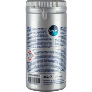 Détartrant WPRO DES103 lave linge / lave vaisselle 250g