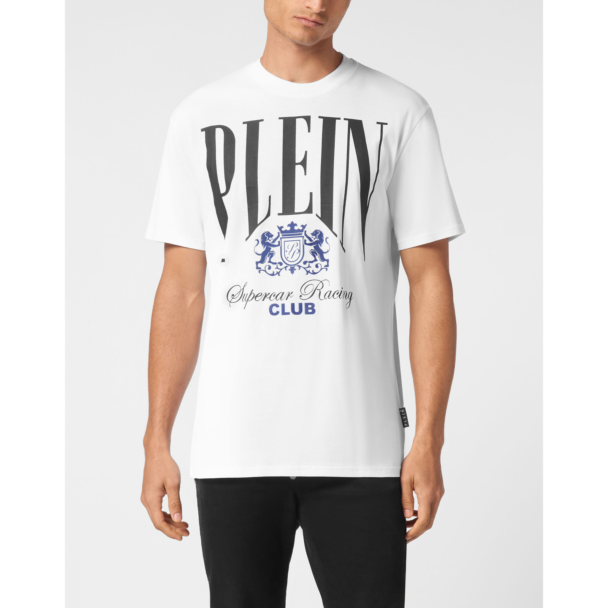 PHILIPP PLEIN T-Shirt Round Neck RACING