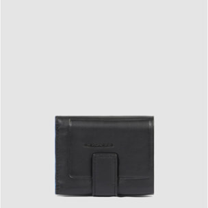 Piquadro Portafoglio compatto con porta monete